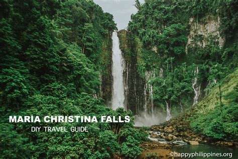 Maria Cristina Falls in Iligan, Philippines .